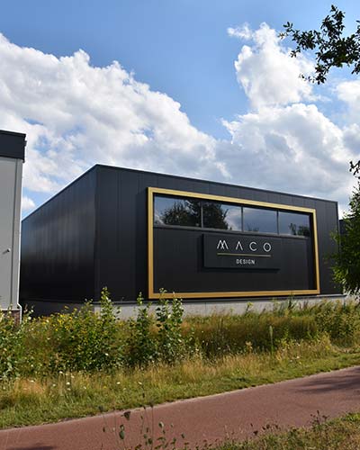 Nieuwbouw bedrijfspand Maco Design Veldhoven