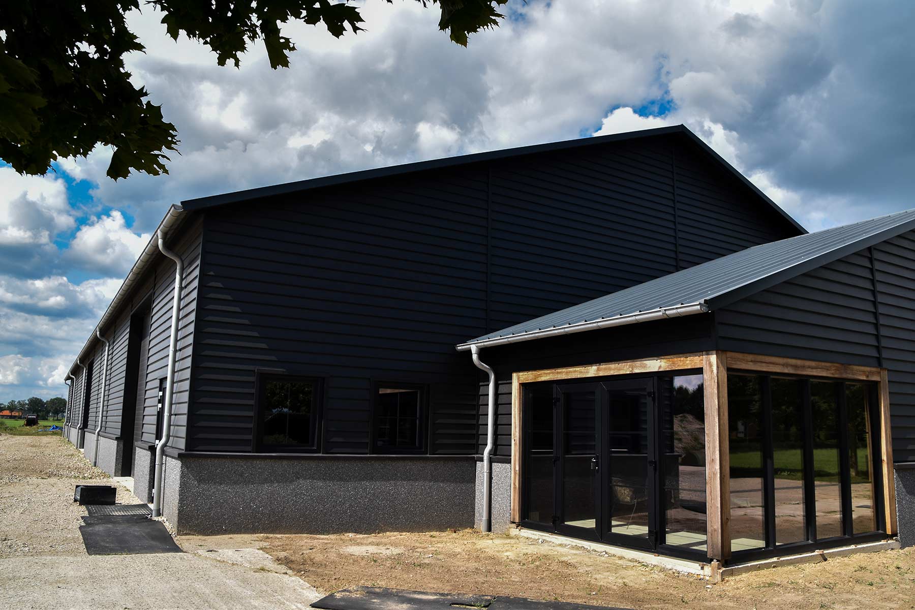 Nieuwbouw loods Stevensbeek